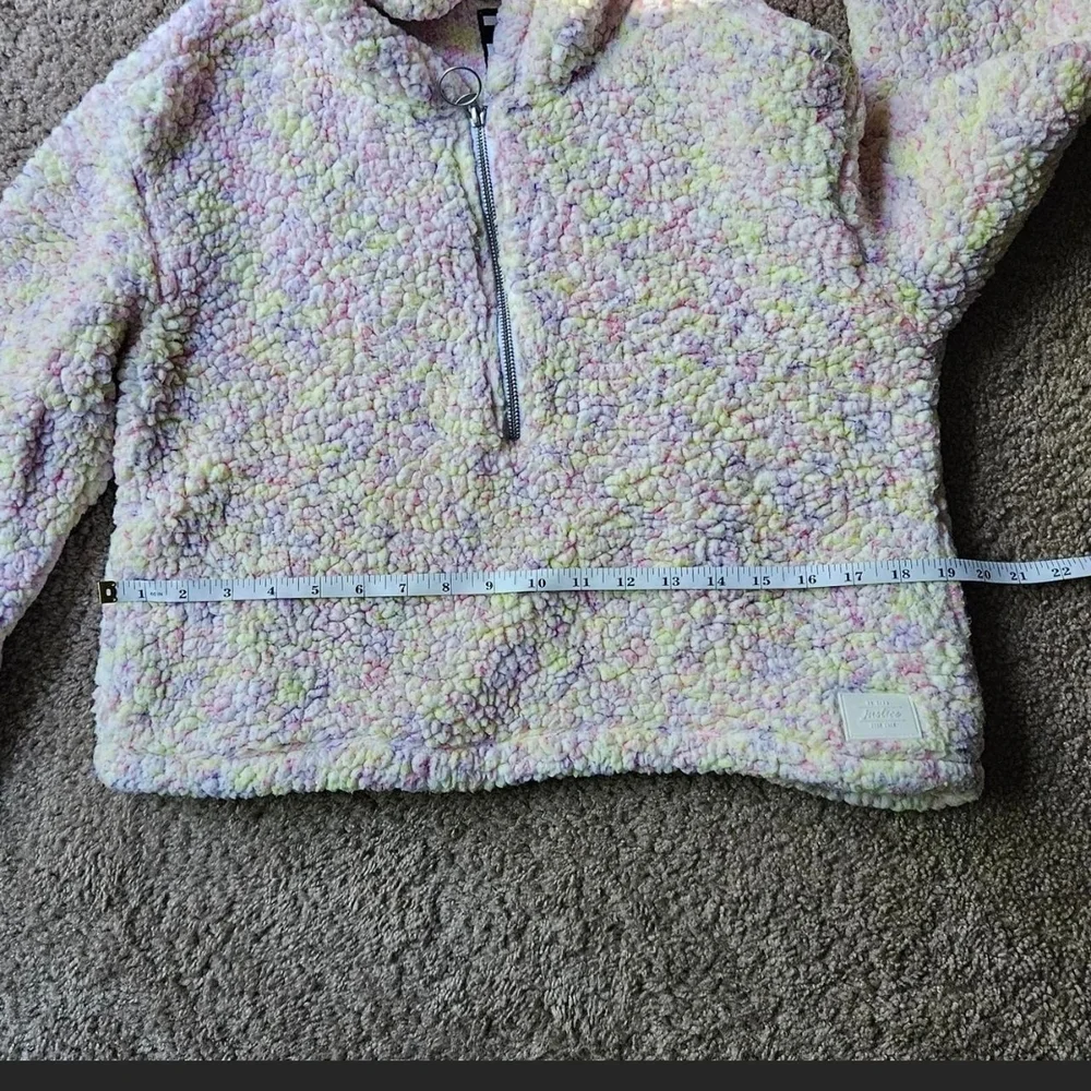 Justice Multicolor Sherpa Hoodie